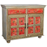 Credenza in legno multicolore 107x46x90h cm