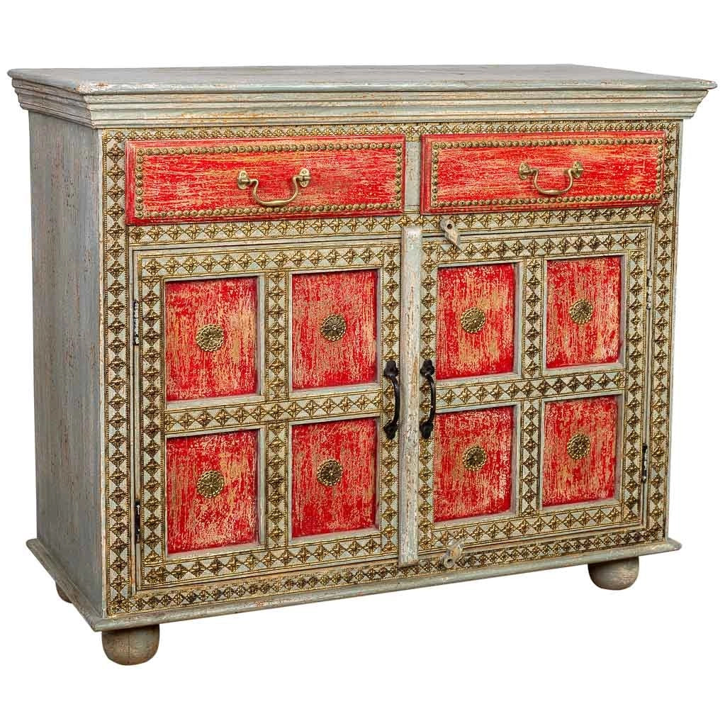 Credenza in legno multicolore 107x46x90h cm