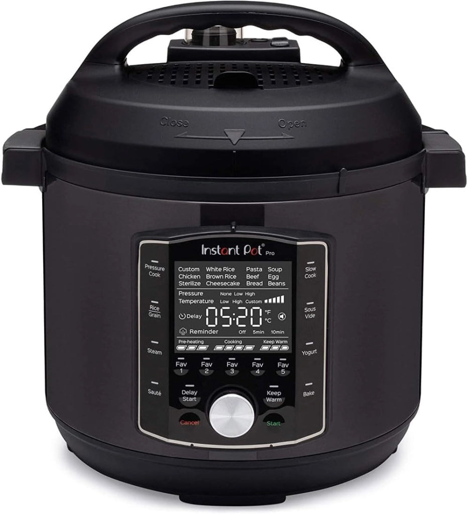 Instant Pot Duo 80 7 in 1 Pentola a Pressione Elettrica/ Vaporiera / Scaldavivande in Acciaio Inossidabile, Adatta a Cucinare Riso, Zuppa, Verdura e Yogurt a Cottura Lenta, 8 L