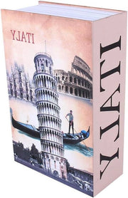 Cassaforte con Blocco di Sicurezza - Piccolo Libellotto di Conversione Portatile Cassaforte in Metallo - Libro Segreto Cassaforte con Libellotto di Conversione 7.09 x 4.53 x 2.17 pollici (#6)