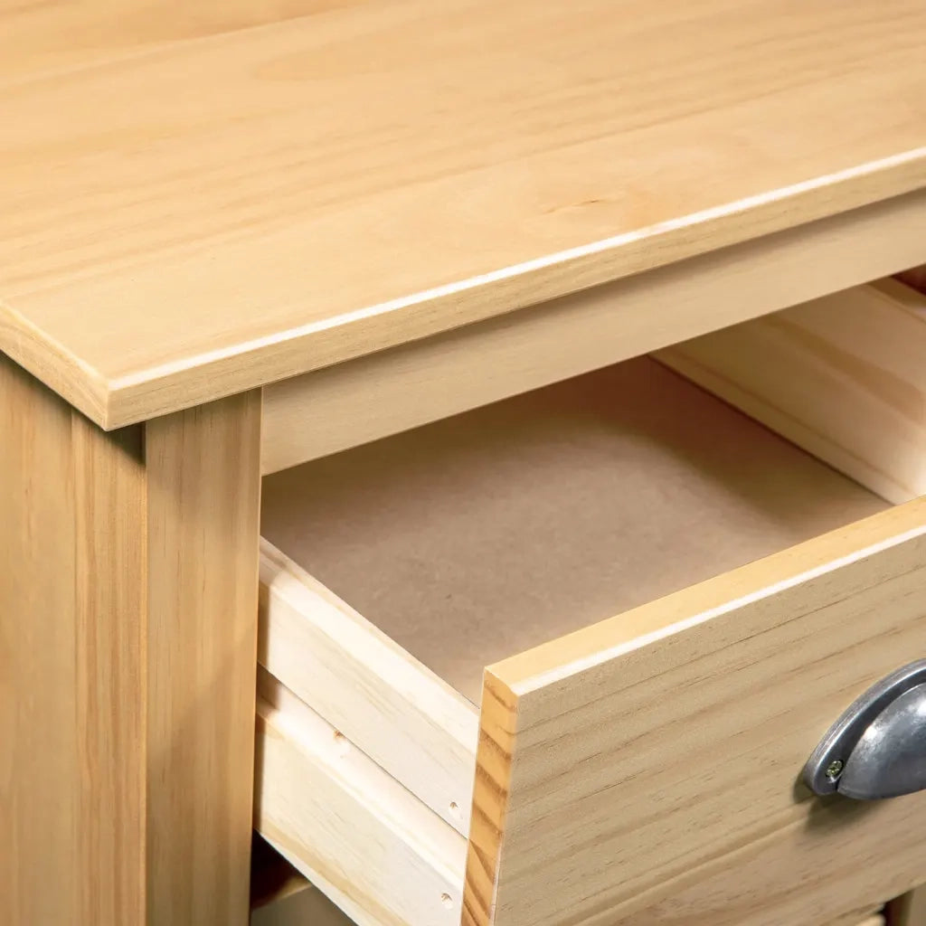 Credenza-Buffet-Armadio da cucina Hill 46x35x80 cm Legno Massello di Pino