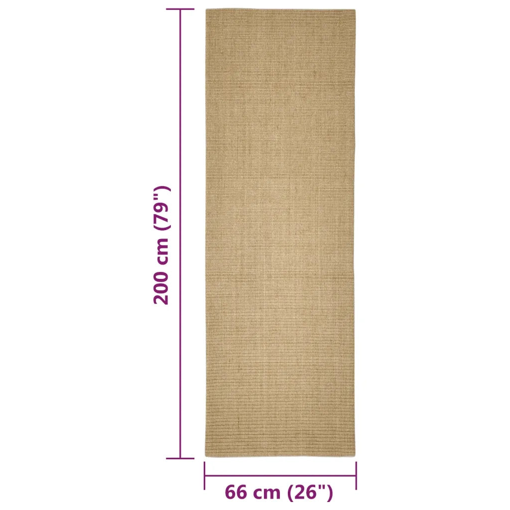Tappeto in Sisal per Tiragraffi 66x200 cm CFW4409878