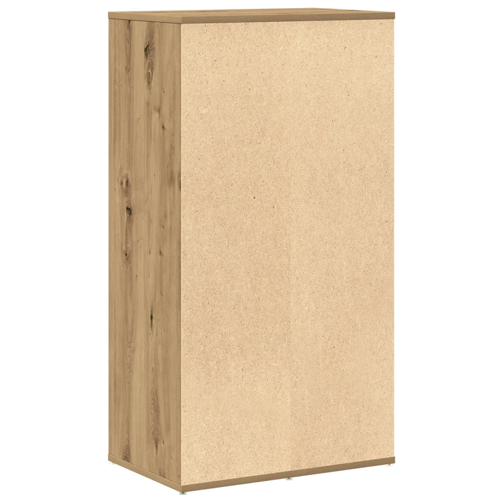 Scarpiera | Mobile per scarpe Rovere Artigianale 54x34x100,5 cm in Truciolato