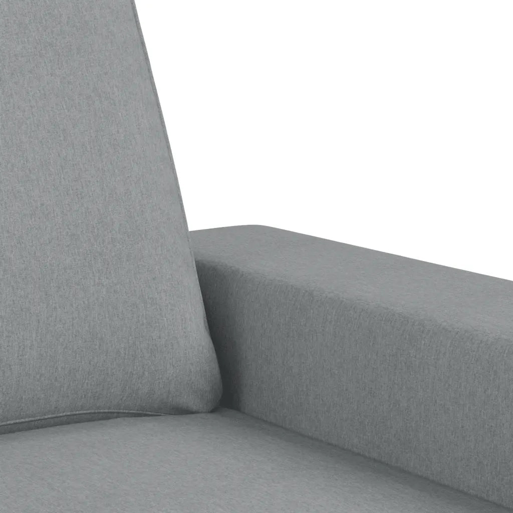 Set di Divani 2 pz Grigio Chiaro in Tessuto 3201898
