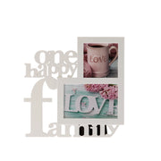 PORTAFOTO FAMILY A 2 POSTI 26X2XH26CM