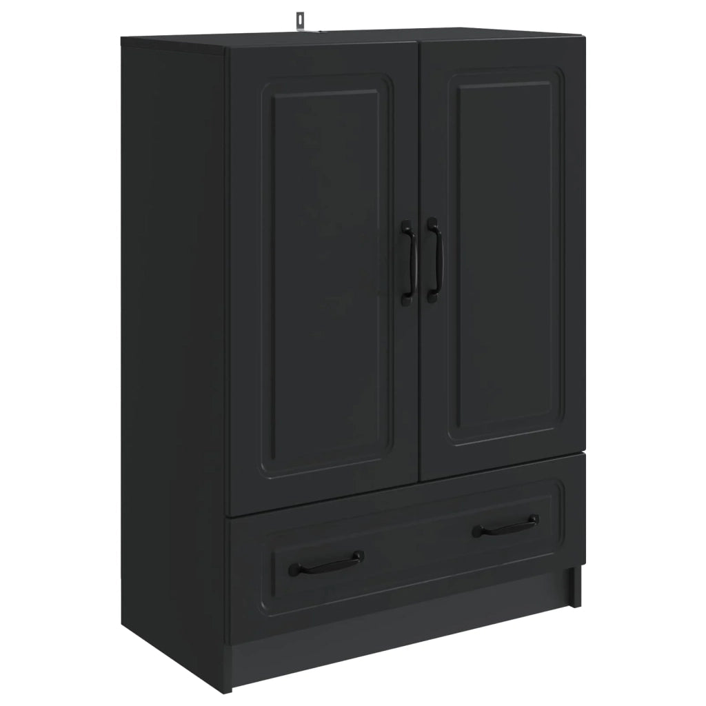 Credenza Nero 66 x 34,5 x 92 cm Legno ingegnerizzato 895816
