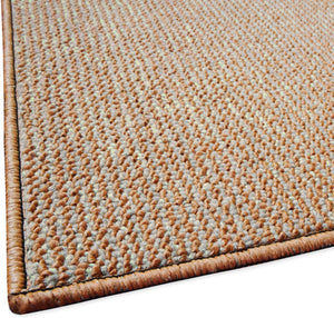 Tappeto Cucina 50x110 cm Tessitura Piatta Antiscivolo Multiuso Corsia Corridoio Made In Italy Beige