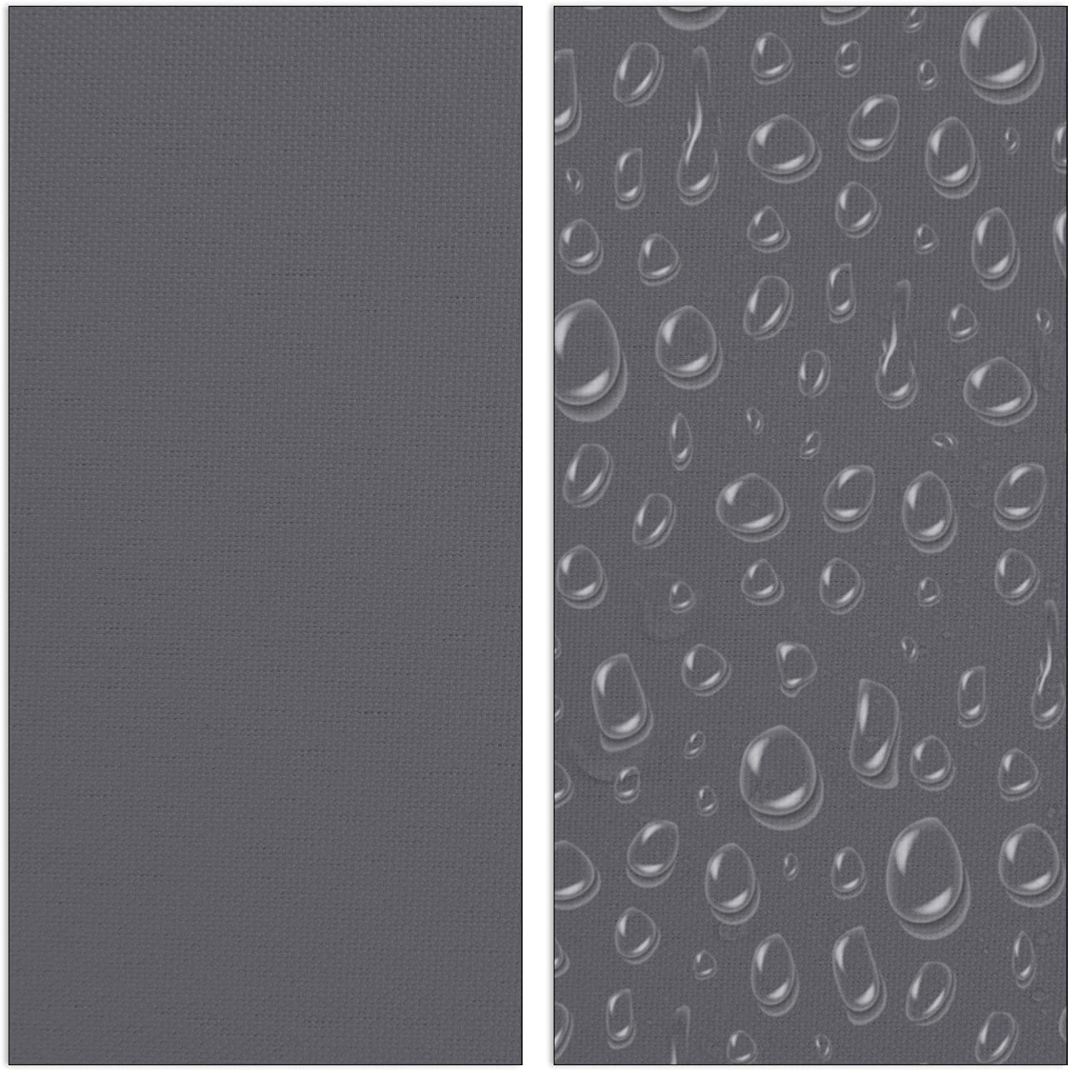 Vela ombreggiante rettangolare 4 x 6 m grigia 13_0002933_4