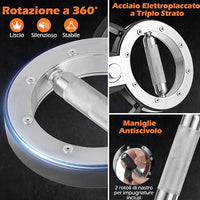 Allenatore per la Forza delle Braccia a Rotazione 360°, Attrezzatura Brucia Grassi Muscolare Avambraccio da 5,4 kg con Resistenza Regolabile, Addestratore di Forza per Casa e Palestra
