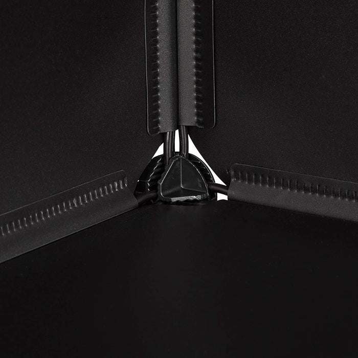 Scarpiera in plastica ripiano 18 armadietti sistema a innesto ante storage nero 13_0001631_3