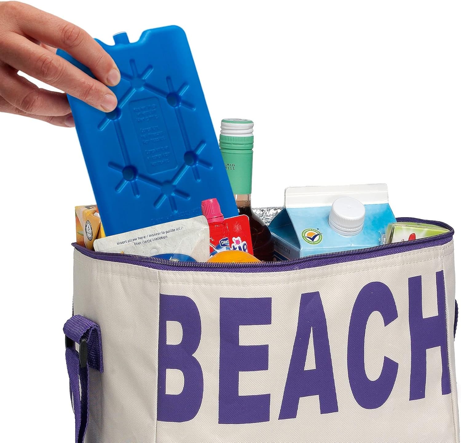 Set 6 sacche del Ghiaccio 200ml per Borsa Termica ghiaccini siberini