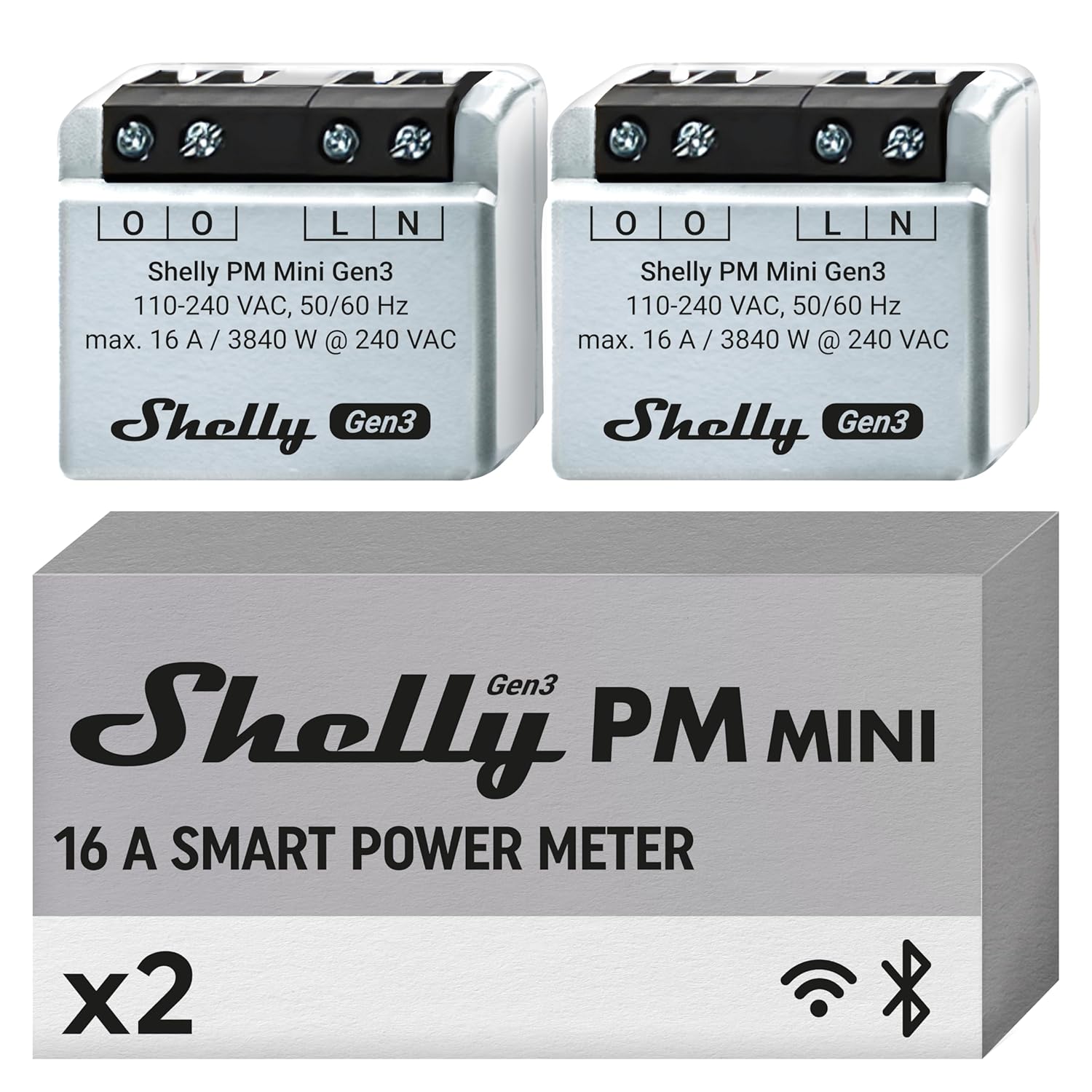 SHELLY PLUS PM MINI GEN3 - PACK X 2