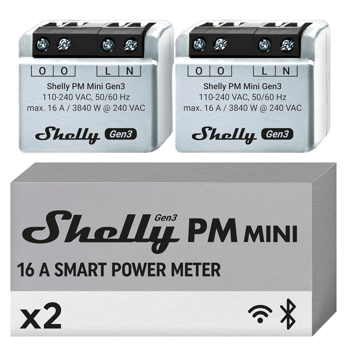 SHELLY PLUS PM MINI GEN3 - PACK X 2