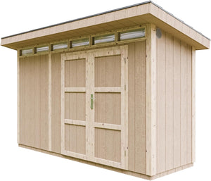 Casetta da Giardino di QUALIT? PREMIUM 4,3m?²-L161xW411cm - TIMBELA M902A