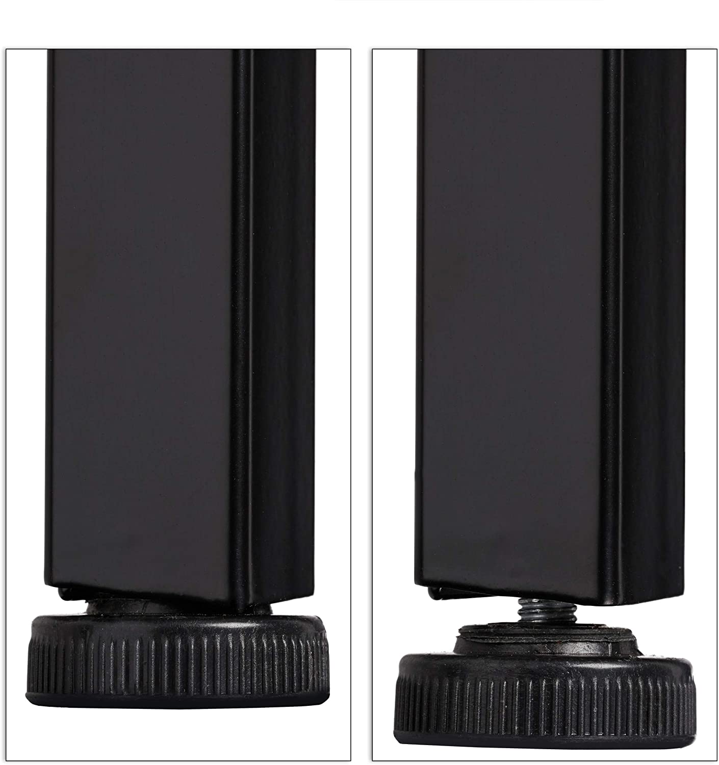 Mensola da terra con pianta da soggiorno a 4 piani 136 cm marrone e nero 13_0001202_2