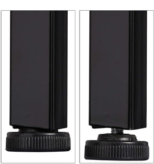 Mensola da terra con pianta da soggiorno a 4 piani 136 cm marrone e nero 13_0001202_2