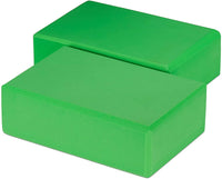 Blocco yoga mattone in schiuma rigida antiscivolo 23 x 15 cm verde 13_0002455_3