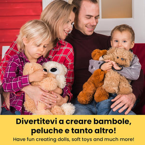 Ovatta Sintetica Imbottitura al kg | Per Cuscini, Peluche, Bomboniere | Ipoallergenica, Morbida & Resistente