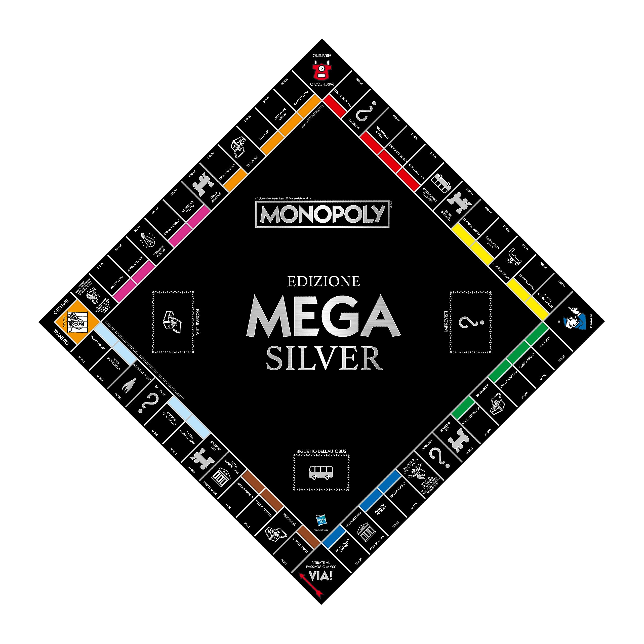 MONOPOLY - EDIZIONE MEGA MONOPOLY BLACK EDITION