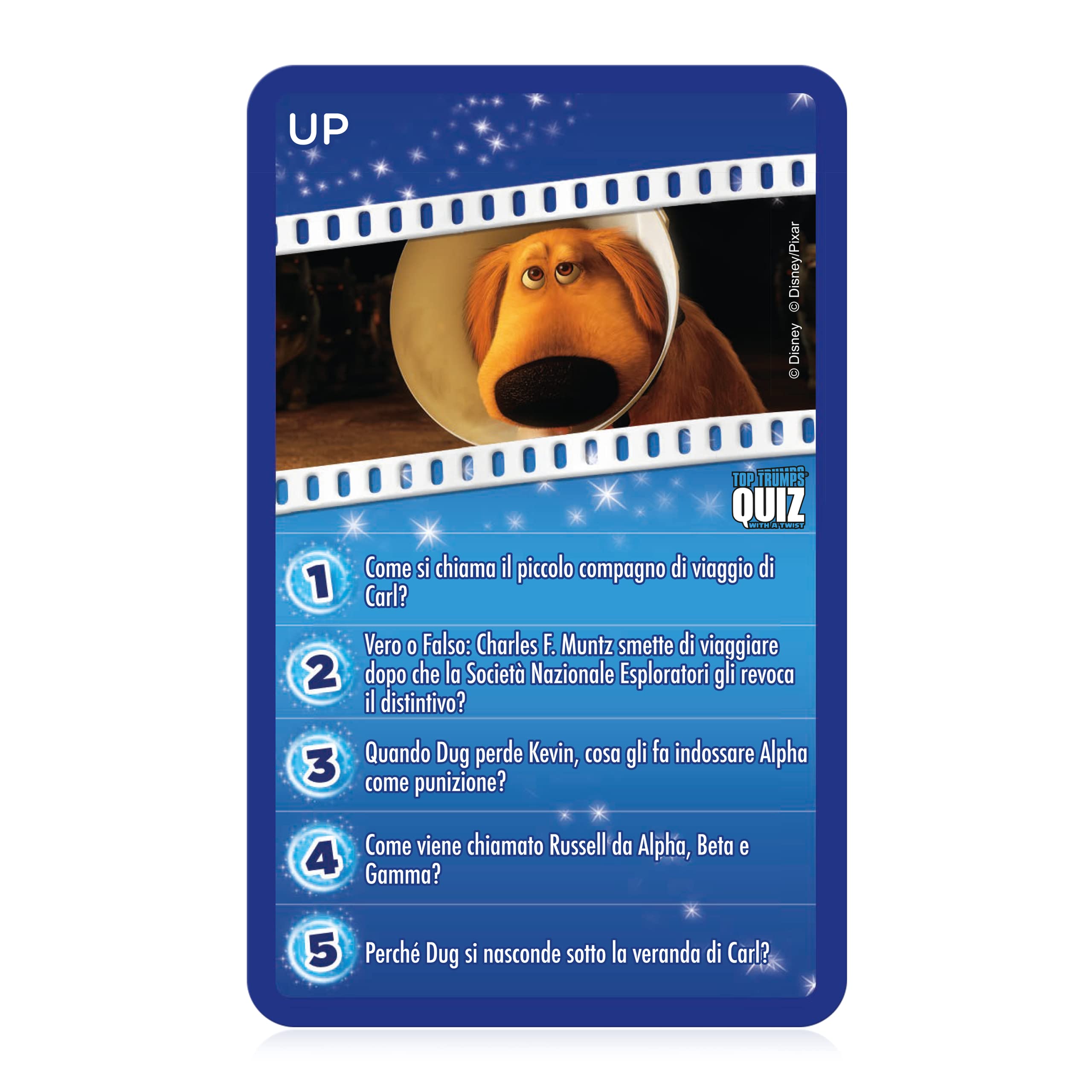 TOP TRUMPS QUIZ - DISNEY