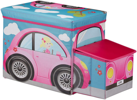 Sgabello pouf cassapanca portagiochi pouf pieghevole per bambini rosa 13_0002812_7