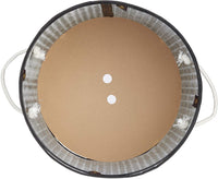 Cesto portabiancheria rotondo con coperchio 63 cm bambù nero 13_0000819_4