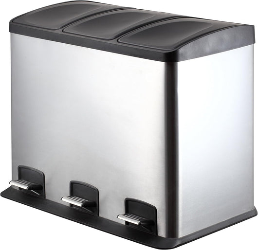 Pattumiera a pedale  LT.3X12 per raccolta differenziata P1592003