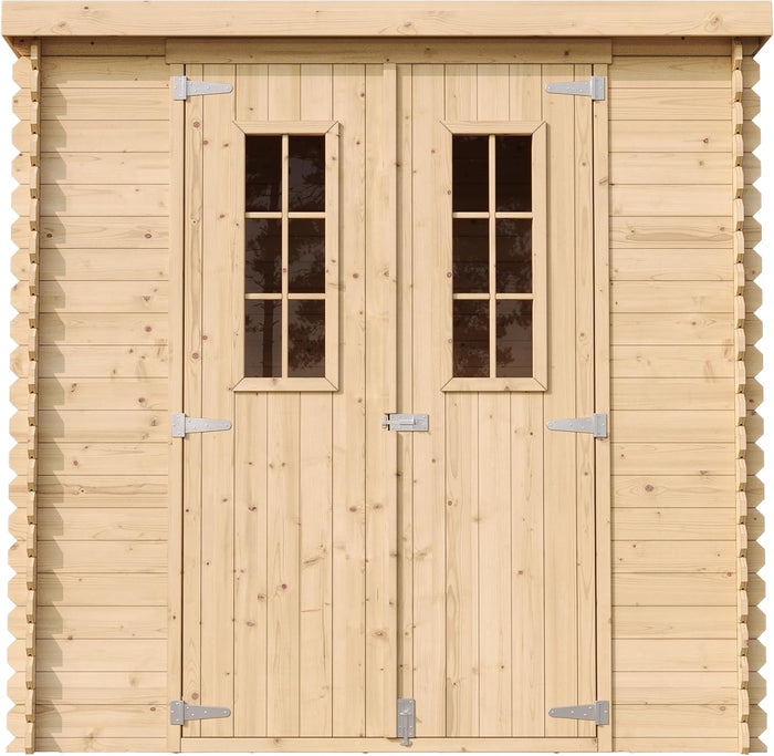 TIMBELA M311C Casetta da Giardino - L204xL142xA200cm/2.22m2