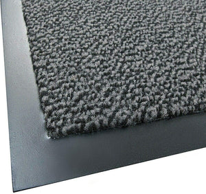 Zerbino Asciugapassi Antiscivolo 40x70 cm Tessitura Morbida Retro Gommato Antracite