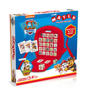 TOP TRUMPS MATCH - PAW PATROL - RED