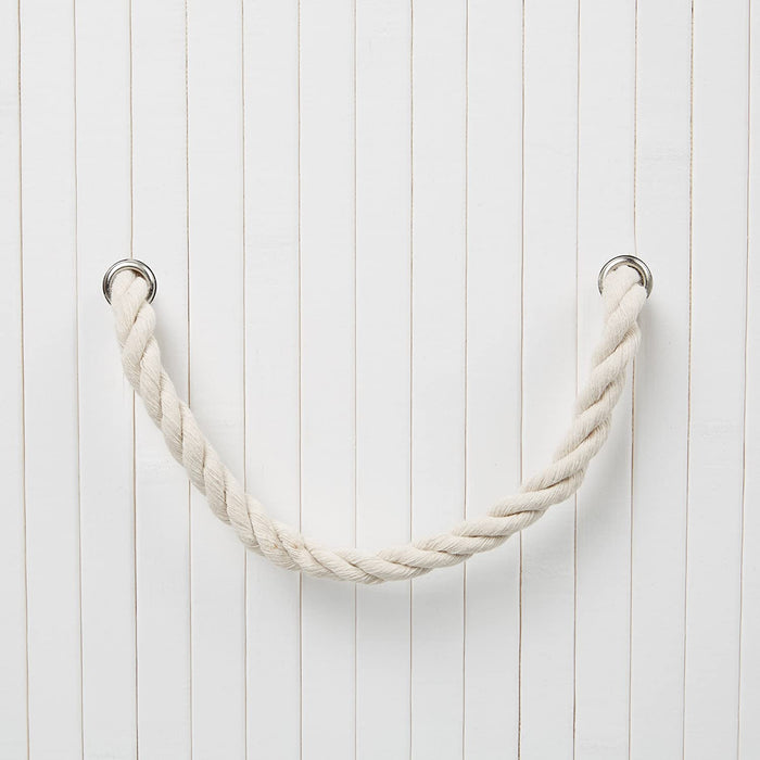 Portabiancheria rettangolare con sacco in cotone 65,5 cm bambù bianco 13_0001905_3