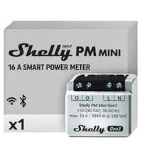 Shelly Plus PM Mini Gen 3 Relè smart mini