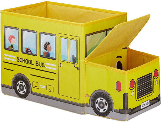 Sgabello pouf cassapanca portagiochi pouf pieghevole per bambini giallo 13_0002812_3