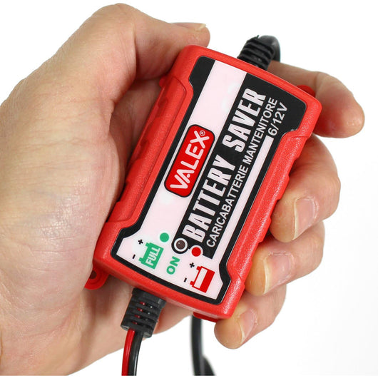 CARICABATTERIA E MANTENITORE DI CARICA BATTERY SAVER BATTERIA LITIO VALEX 1851207