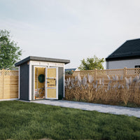 Casetta da Giardino di QUALIT? PREMIUM 3m?²-L161xW294cm - TIMBELA M901-HARVEST HONEY