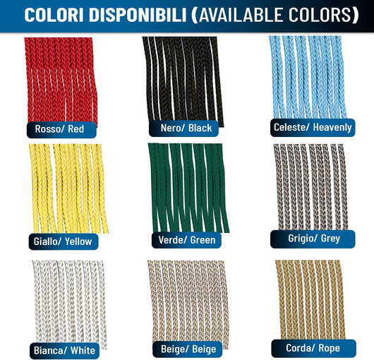 Cordoncino Tubolare 5mm, Colore Beige - Resistente, Polipropilene/Cotone, 5mt, Tappezzeria, Cucito, Fai da Te, Made in Italy