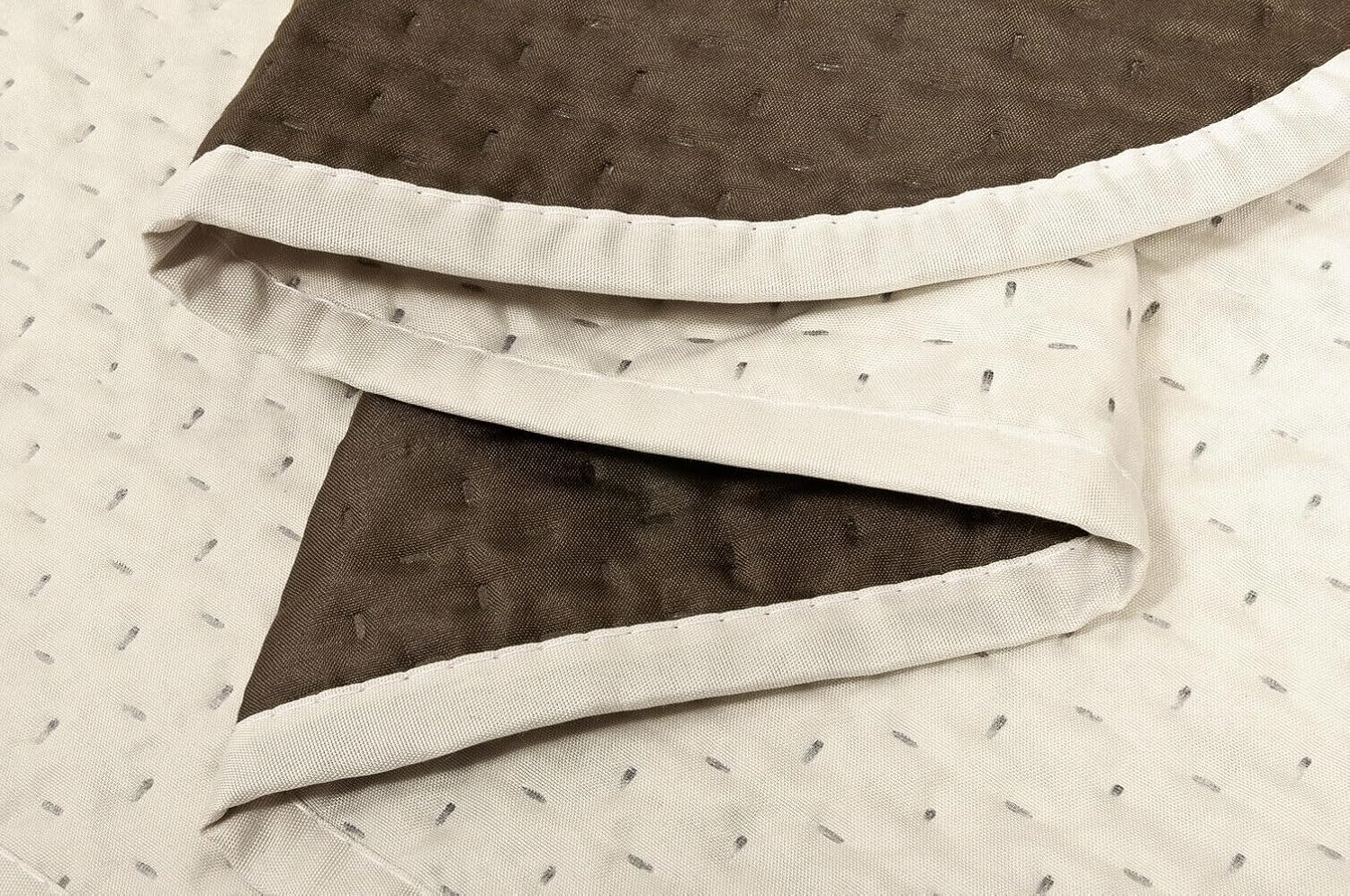 Copridivano Double Face Moderno Lavabile Fodera ProteggiDivano 4 Posti Marrone