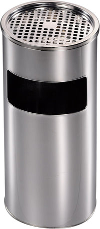 Posacenere in acciaio H 59 cm diametro 21 cm P1407047