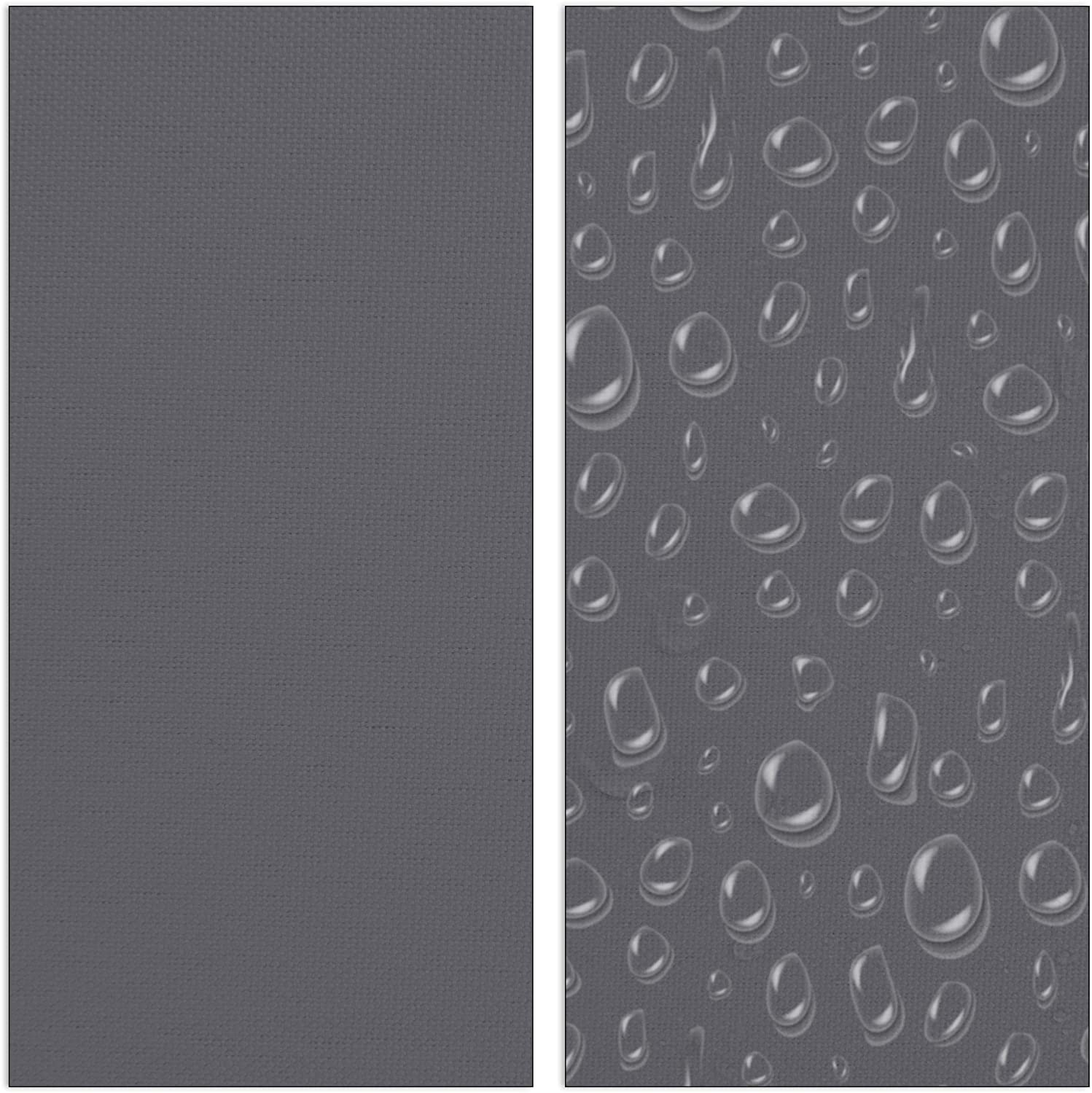 Vela ombreggiante quadrata 3 x 3 m grigia 13_0002929_2