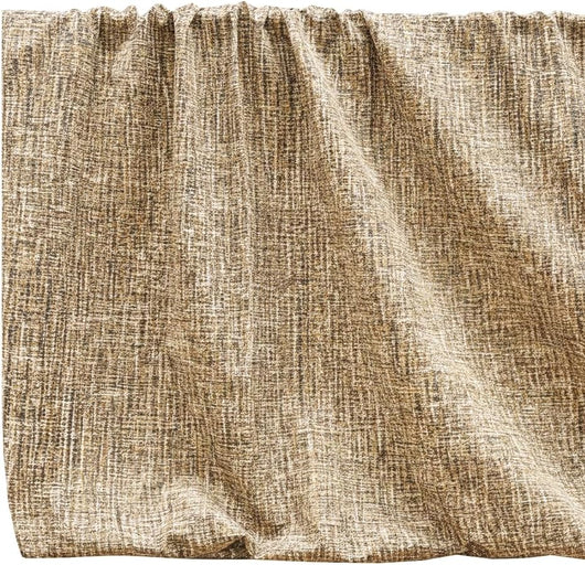 Telo Arredo Cotone 260x280 cm Tessuto Copritutto Granfoulard Copridivano Copriletto Striato Beige