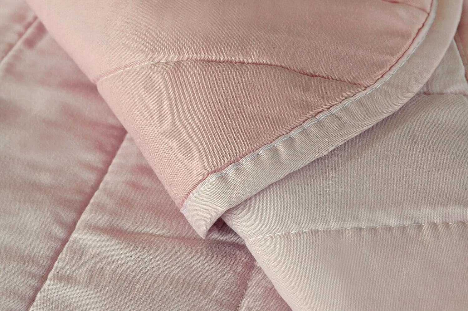 Coppia Set 2 Pezzi Copripoltrona Universale Imbottito Morbido Double Face Elegante Rosa