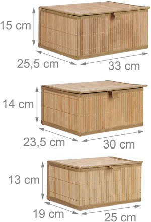 Set di 3 cestini portaoggetti decorativi in ​​bambù naturale 13_0002491_3
