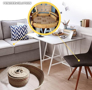 Cinghia Iuta Cinta Juta per Tappezzeria al Metro Lineare - Made in Italy - Sostituzione Fondo Sedie, Divani & Poltrone