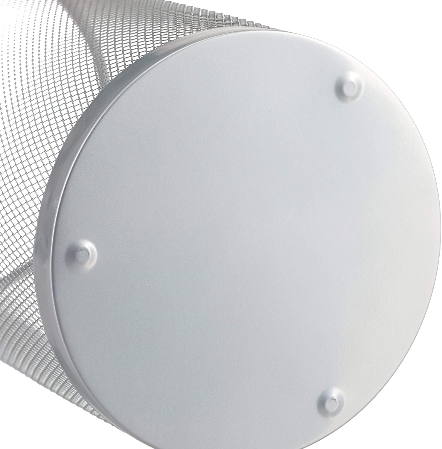 Portaombrelli in metallo 50 cm argento 13_0002218