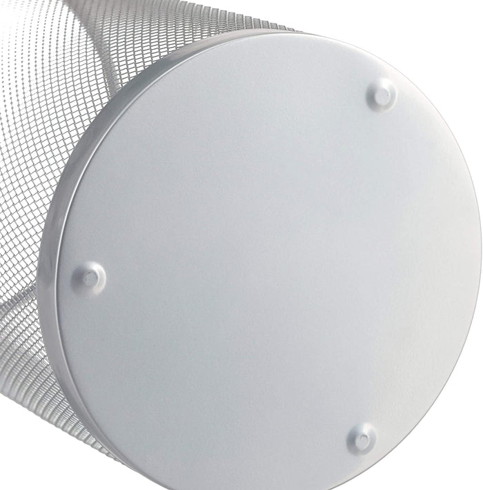 Portaombrelli in metallo 50 cm argento 13_0002218