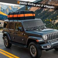 Borsa da Tetto per Auto, 600L PVC Box da Tetto Auto Universale Impermeabile, Sacca da Tetto di Vettura con Tappetino Antiscivolo, 10 Cinghie Rinforzate e 6 Ganci Porta (Modello 3)