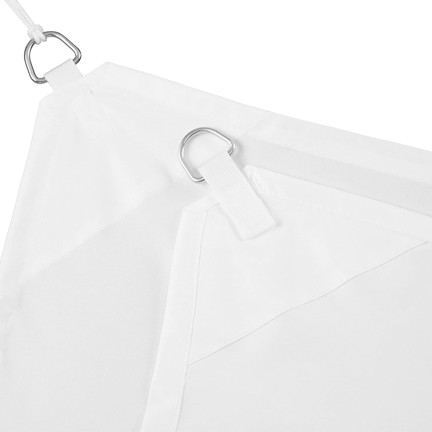 Tenda a vela quadrata 3 x 3 m bianca 13_0002943_2