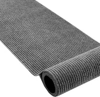 Tappeto Zerbino Grigio Antiscivolo, Altezza 2M - Vendita al Metro, Resistente, Interno/Esterno, Camper, Barche