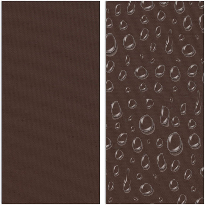 Vela ombreggiante a trapezio 3 x 4 x 2 m marrone 13_0002936