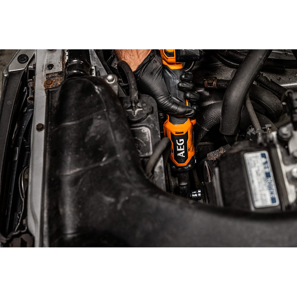 CRICCHETTO A BATTERIA COMPATTO 1/2" BRUSHLESS COPPIA 81Nm 18V BSS18SR12BL-0 AEG